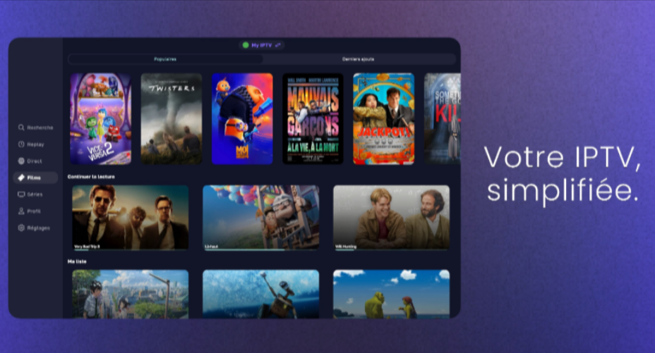 Zen IPTV Player application IPTV