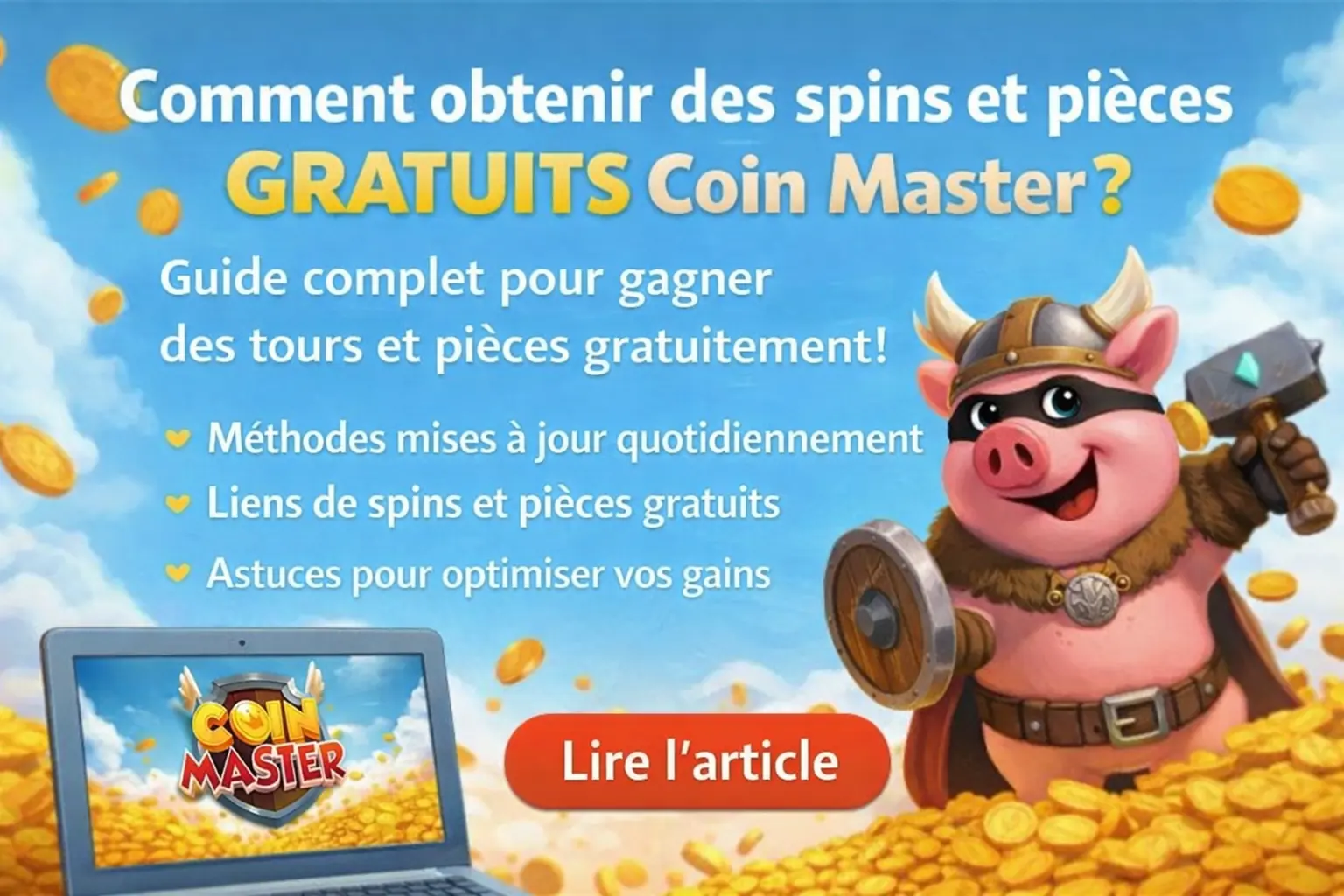 Astuce Coin Master pour spins gratuits