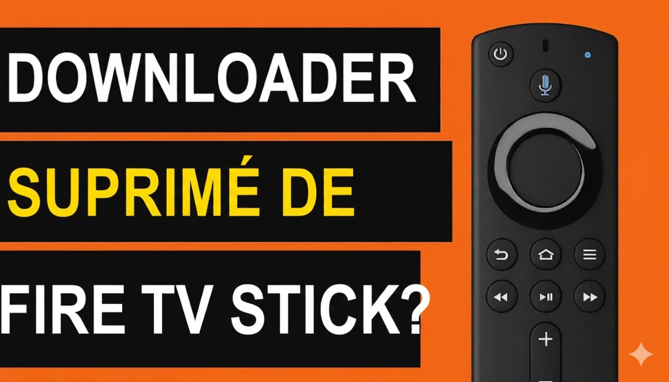 Downloader disparu sur Fire Stick